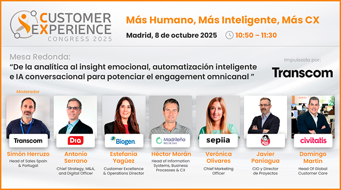 CX Congress 2025: cómo la IA conversacional redefine el Engagement Omnicanal.