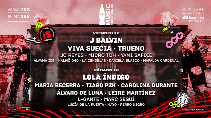 Coca-Cola Music Experience apuesta por los creadores de contenido.