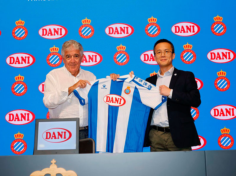 El RCD Espanyol y Conservas Dani renuevan su acuerdo de patrocinio