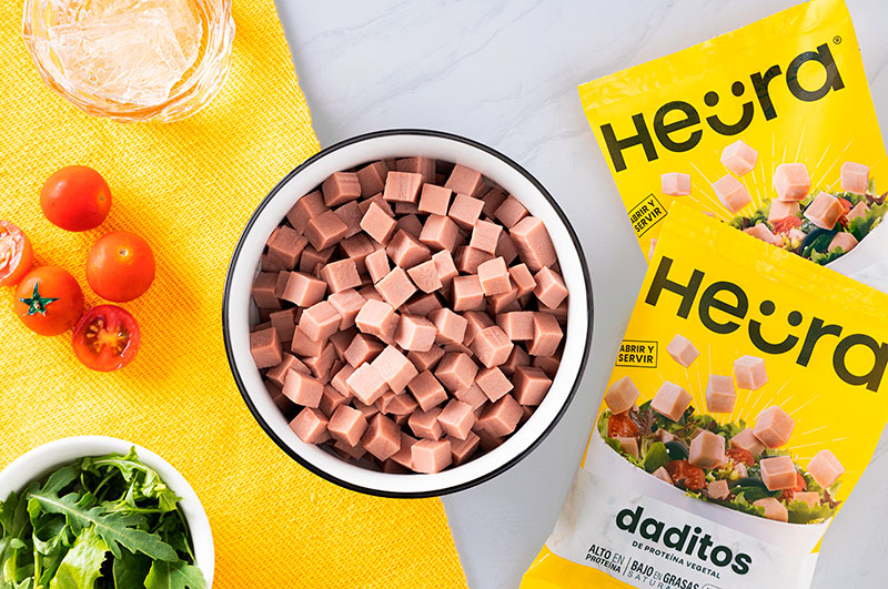 Heura lanza sus nuevos Daditos de proteína vegetal
