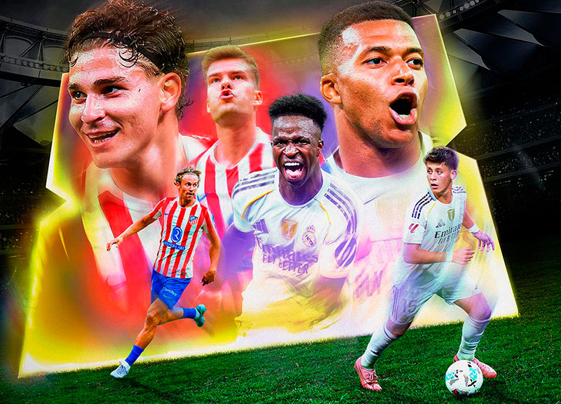 DAZN presenta "Cuando llega el derbi, Madrid se parte"