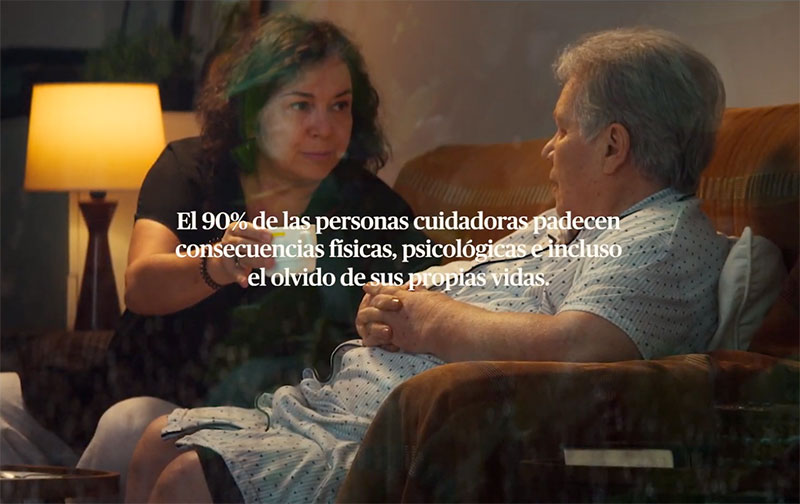 Visibilizando a las personas que cuidan a los enfermos con Alzheimer