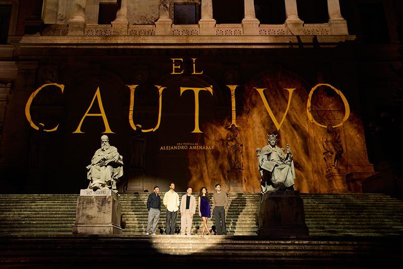 La Biblioteca Nacional acoge el pre-estreno de "El Cautivo"