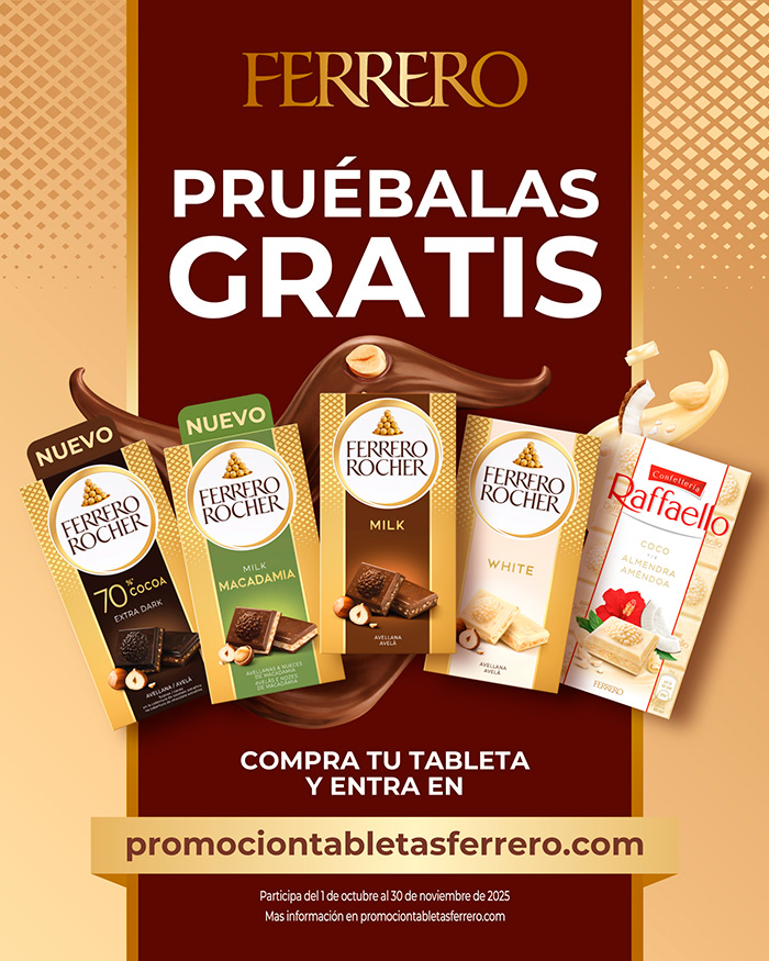 Ferrero te invita a probar sus novedades... gratis.