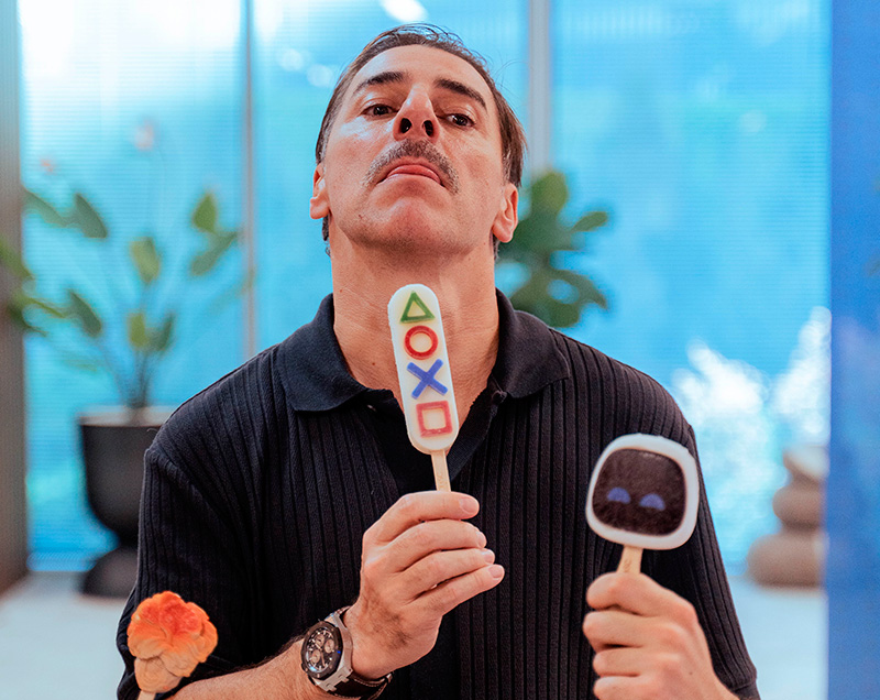 Jordi Roca crea cinco helados por el 30 aniversario de PlayStation