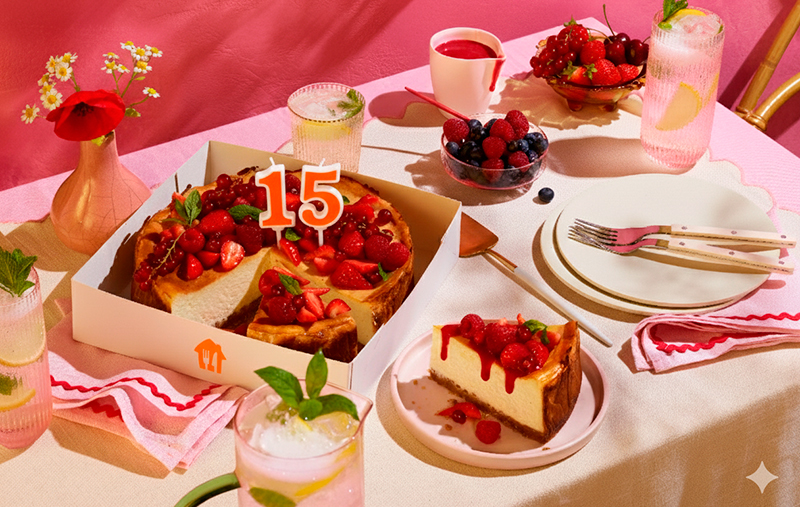 15 productos de "delivery" para 15 años de Just Eat en España