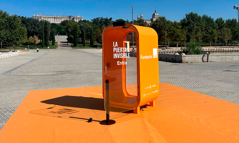 "La Puerta Invisible", una acción para visibilizar la brecha digital