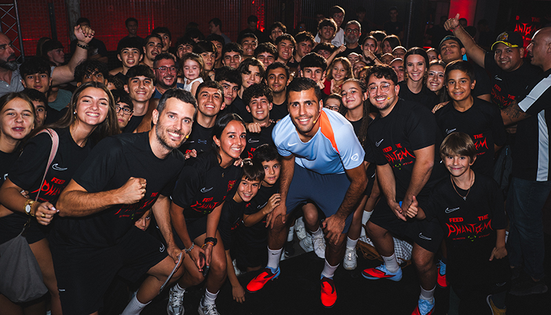 Rodri prueba en directo las nuevas Nike Phantom 6 Low