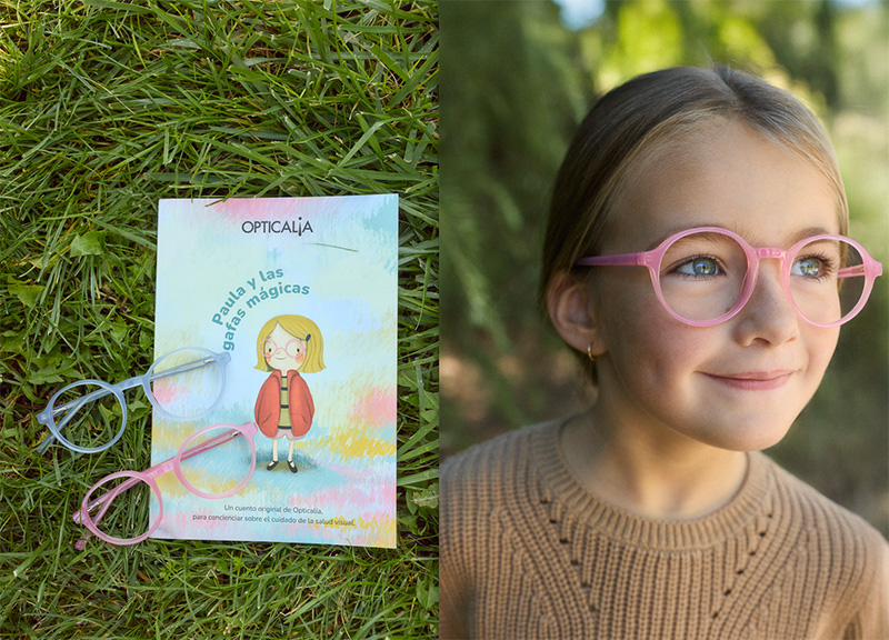 Opticalia presenta el cuento "Paula y las gafas mágicas"