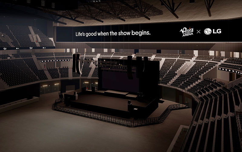 LG potenciará la experiencia audiovisual del Roig Arena