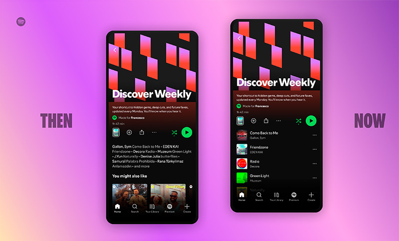 Mejoras en la experiencia gratuita de Spotify