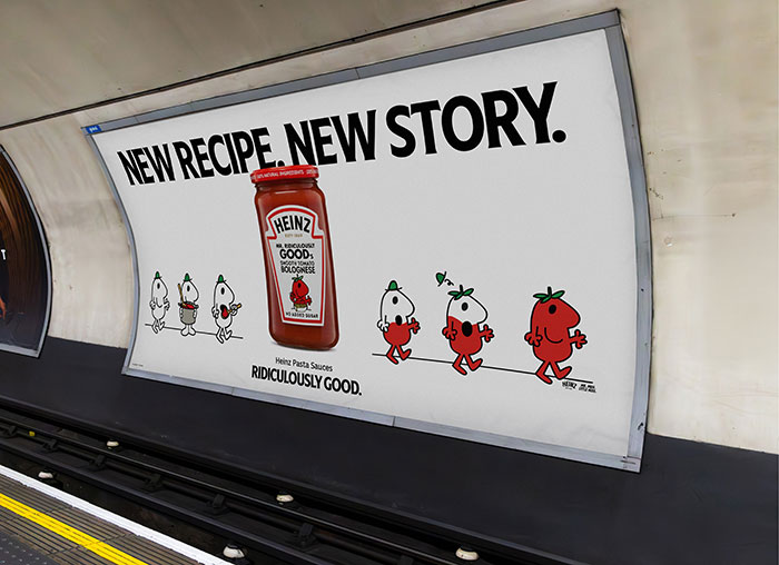 Heinz lanza su nueva salsa..., en una librería.