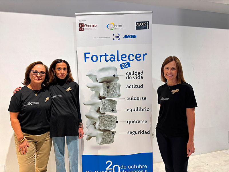 "Fortalecer es", iniciativa para concienciar sobre la osteoporosis