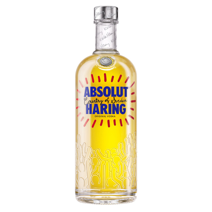 Edición limitada de Absolut inspirada en Keith Haring.