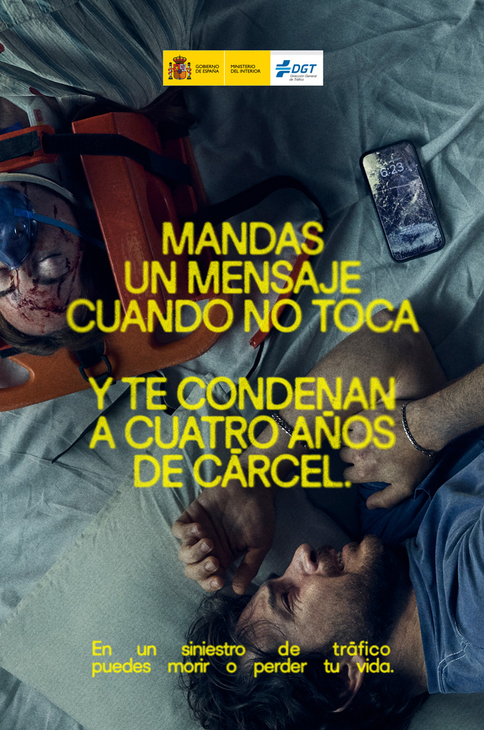 “Morir o perder tu vida”, nueva campaña de Ogilvy para DGT.