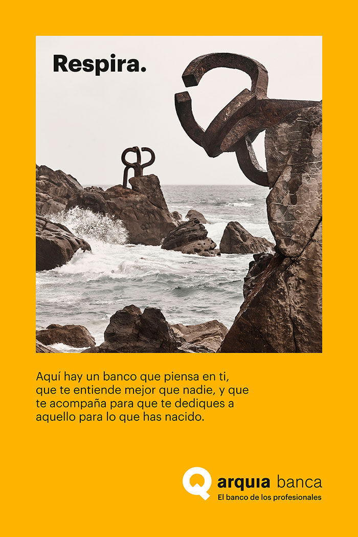 Arquia Banca impulsa la campaña “Respira”.