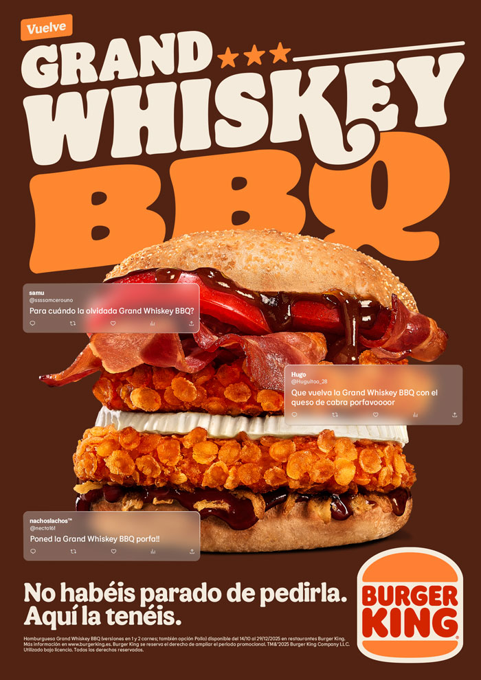 Burger King cede a la demanda popular con su nuevo lanzamiento.