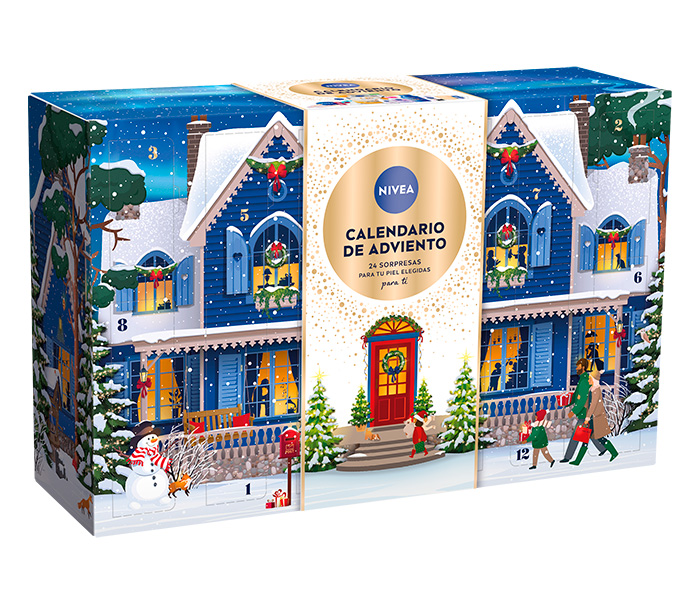 El clásico que no puede faltar: el calendario de adviento tradicional de NIVEA.