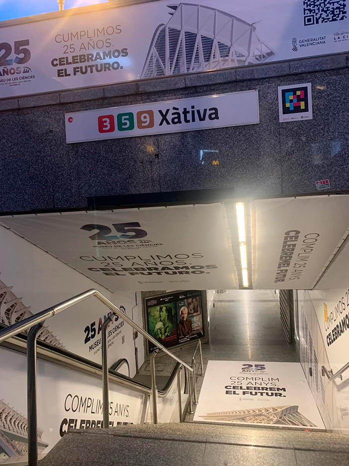 La Ciudad de las Artes y las Ciencias celebra su 25º aniversario.