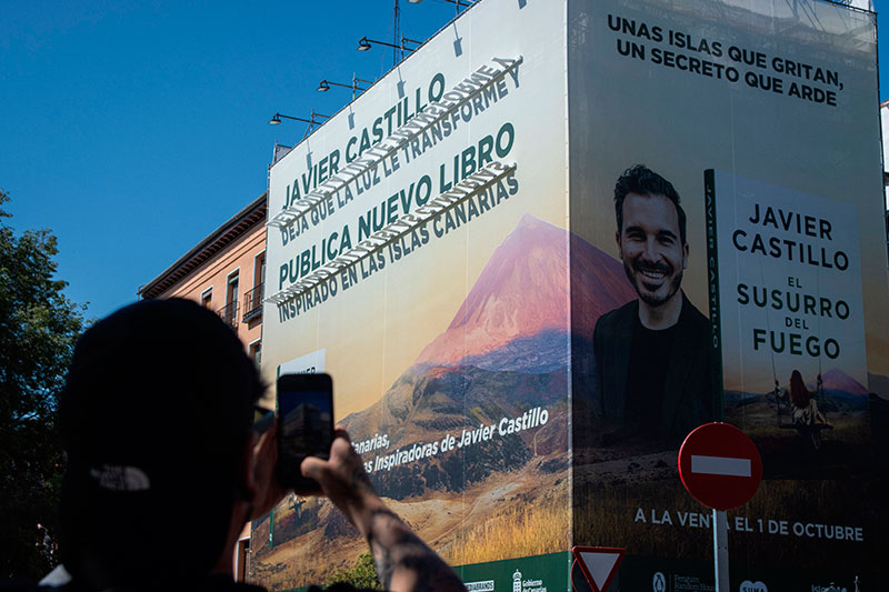 Canarias inspira la nueva novela de Javier Castillo
