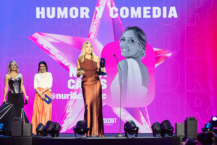 GenZ Award Humor y Comedia by Smysecret by Vitaldent: Nuria Casas..