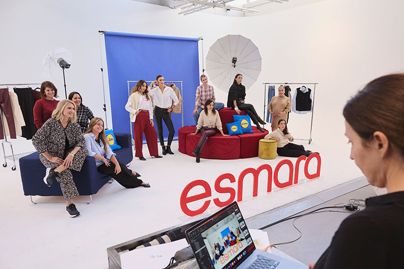 Lidl convierte a periodistas e influencers en modelos