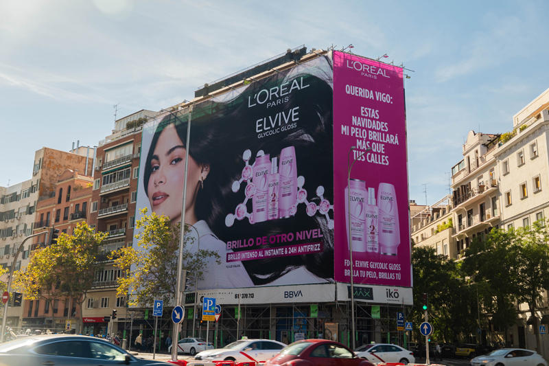 L´Oréal Paris desafía a la Navidad de Vigo