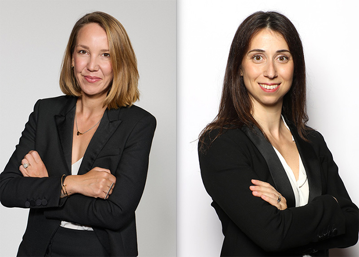 Candice Lamoine e Ilaria Grossi de L´Oréal Paris.