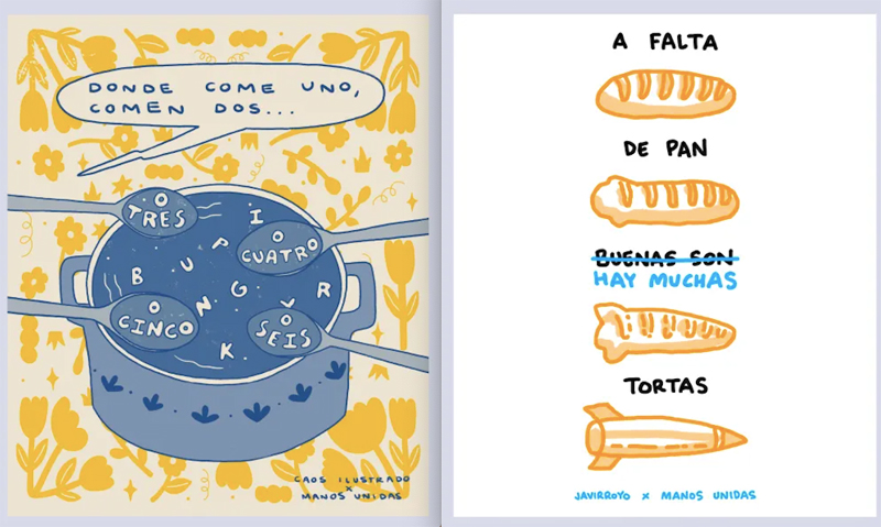 Manos Unidas presenta "Refranes contra el hambre"