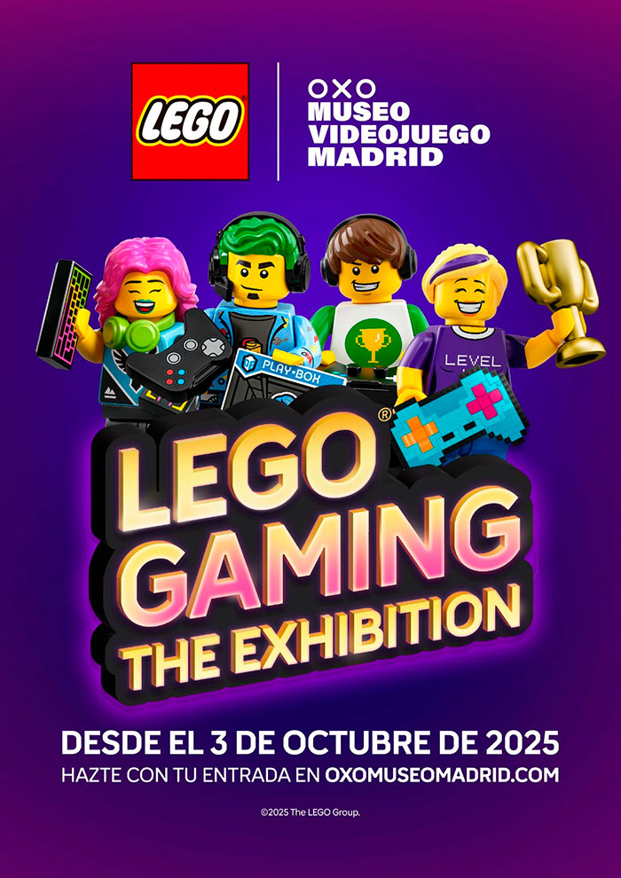 "LEGO Gaming: The Exhibition" para fans del videojuego y la cultura pop.