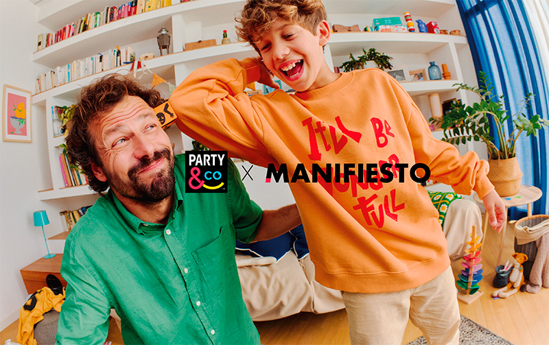 Party & Co. y Manifiesto celebran el caos de jugar en familia
