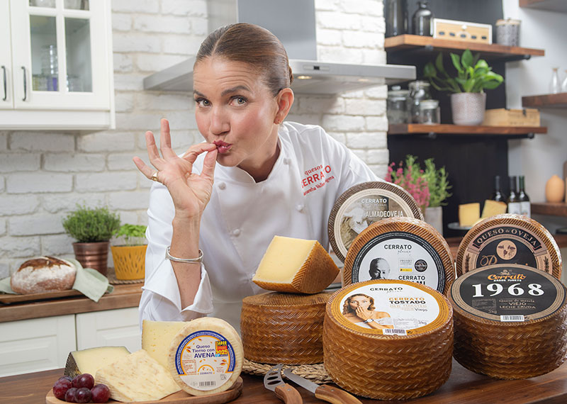 Samantha Vallejo-Nágera, nueva embajadora de Quesos Cerrato