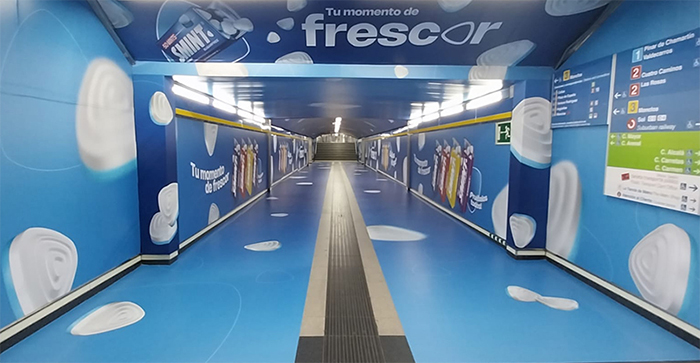 Smint refresca el centro de Madrid con una campaña inmersiva.