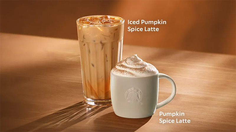 Vuelve a Starbucks el Pumpkin Spice Latte