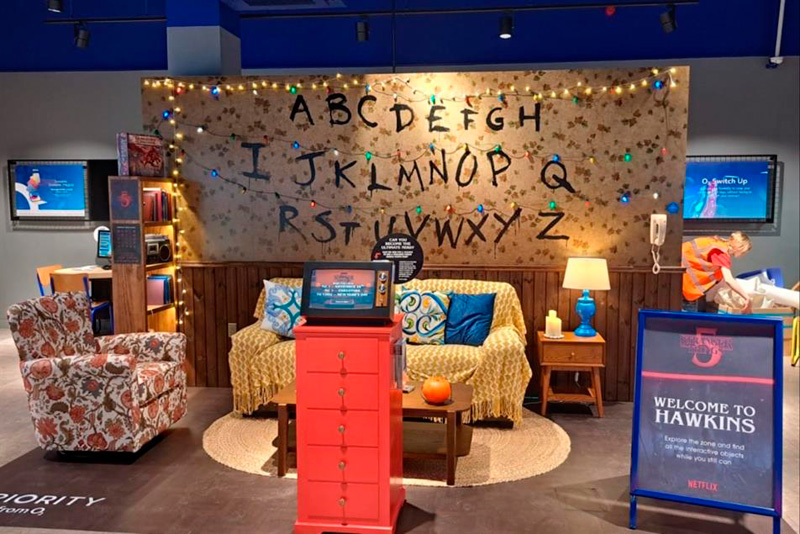 Virgin Media O2 da vida a "Stranger Things" en sus tiendas