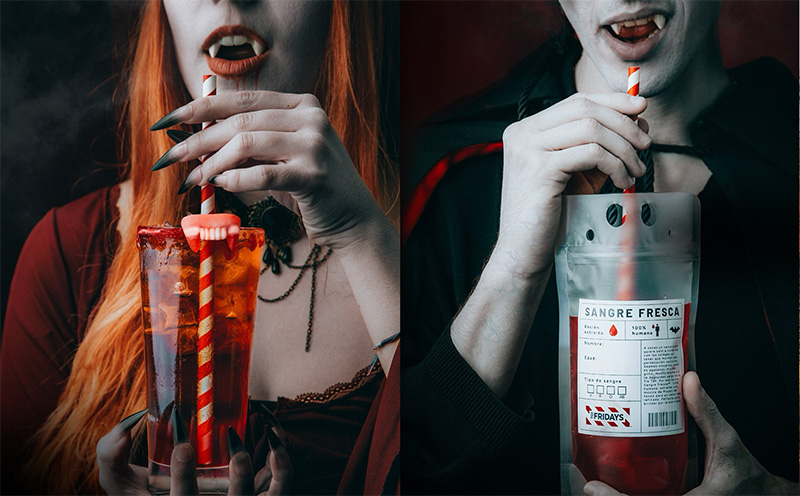 Los vampiros pueden beber "Sangre Fresca" en TGI Fridays