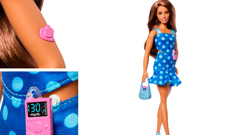 La nueva muñeca Barbie con diabetes tipo 1