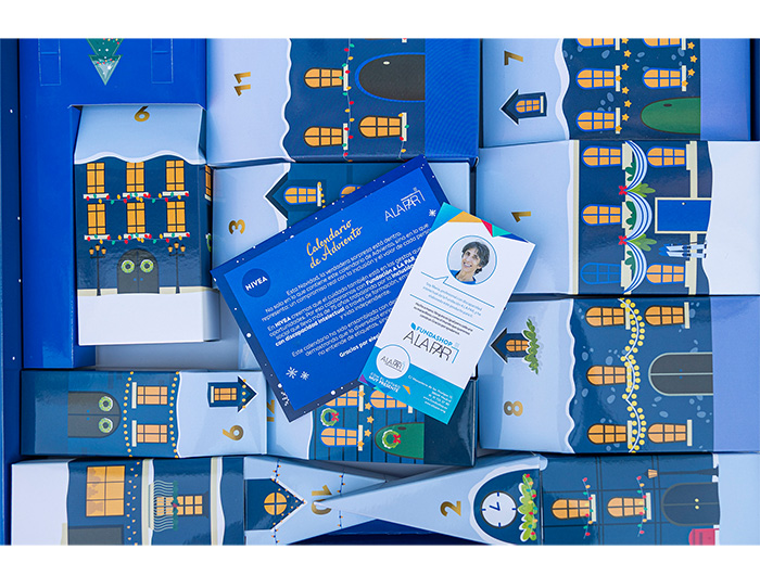 NIVEA lanza su calendario de adviento premium.
