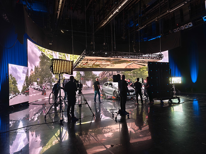 TBS y Cinelux ofrecen a las marcas un plató virtual único.