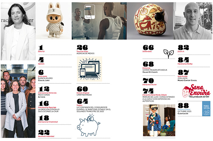 La revista Ctrl ControlPublicidad lanza su nº de octubre 2025.