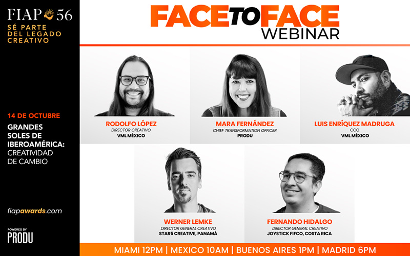 Webinar "Grandes Soles de Iberoamérica: Creatividad de cambio"