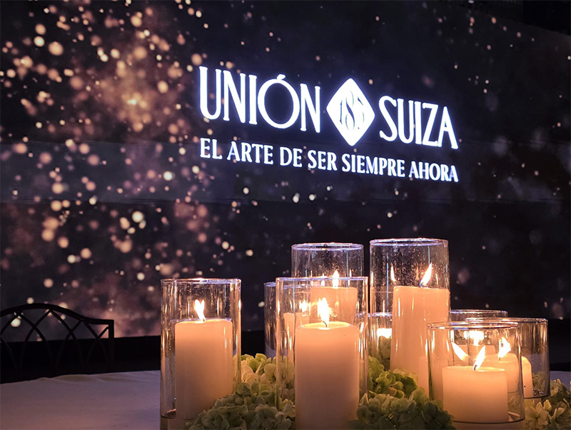 Viaje sensorial para celebrar los 185 años de Unión Suiza