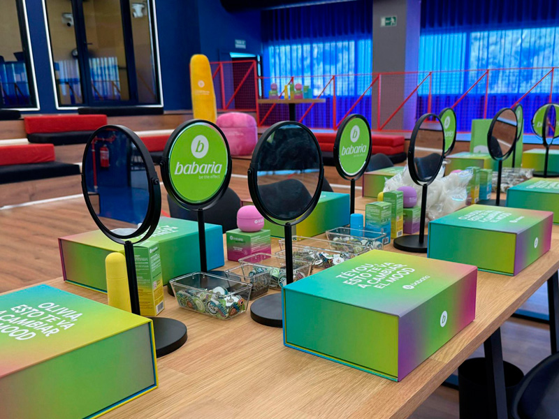 Momentazo “Neurobeauty de Babaria” en la academia de OT