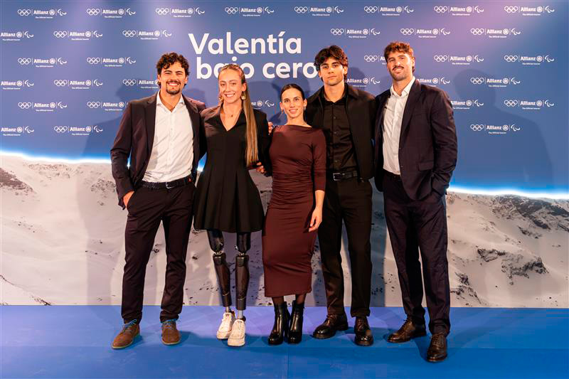 Allianz presenta “Valentía Bajo Cero” en el Comité Olímpico Español