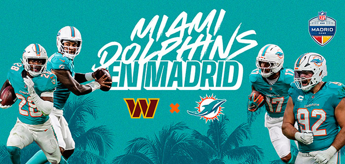 La NFL conquista Madrid de mano de los Miami Dolphins.