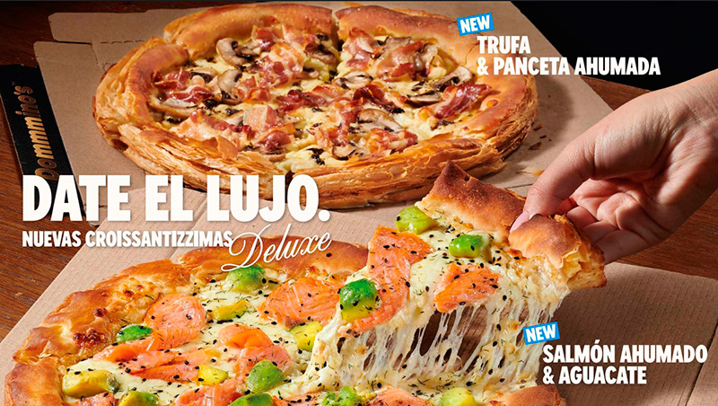 Domino´s Pizza lanza las Croissantizzimas Deluxe