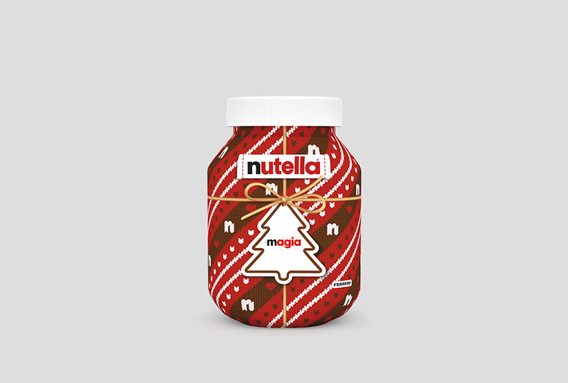 Nutella estrena su nuevo packaging navideño