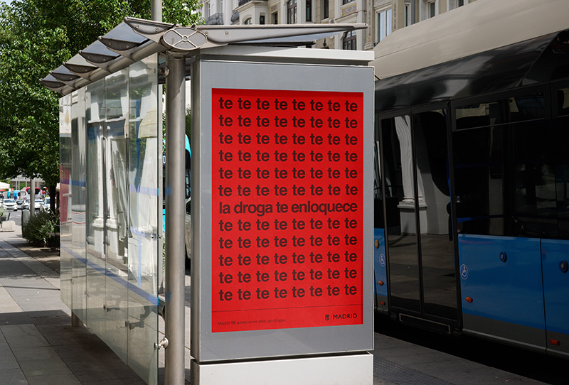 Campaña para mostrar los efectos invisibles de las drogas