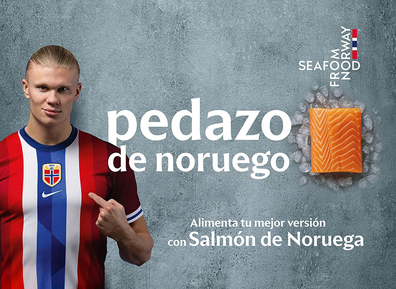 Pedazo de noruego... ¿el salmón o Haaland?