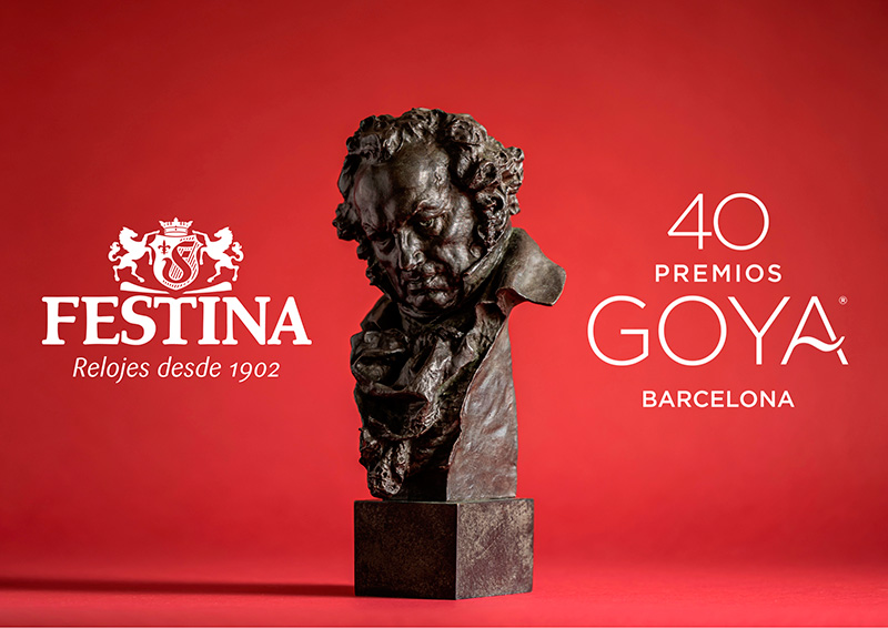 Festina, reloj oficial de los Premios Goya 2026